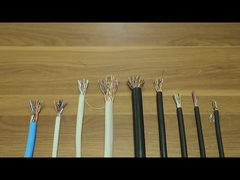 LSZH Telefone aéreo torcido cabo de cobre multipar subterrâneo