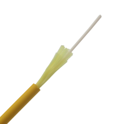 2.0mm Single Mode Indoor GJFJV LSZH PVC Optical Fiber Cable Simplex