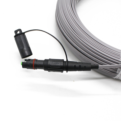 Waterproof Fiber Optic Patch Cord SC APC LC UPC FC ST Duplex MTP MPO Pigtail Cable with Durable Armored Design