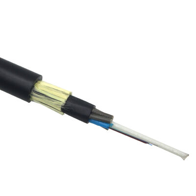 ADSS cable double jacket 50-200m Span 12-96 core fiber optic cable