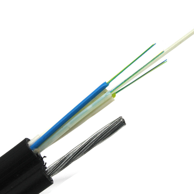 Do HDPE Singlemode de fibra ótica exterior do cabo de GYTC8S 2F-48F revestimento exterior