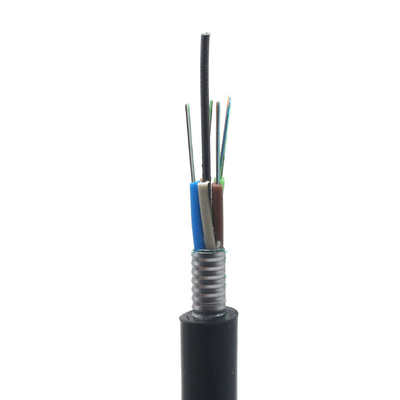 Outdoor Armoured 12 24 48 96 Core GYTA/GYTS/ GYTA53 Fiber Optic Cable UnderGround