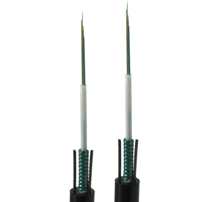 Fornecedor de grande resistência longo do cabo ótico da resistência e da flexibilidade GYXTW do esmagamento do comprimento de entrega