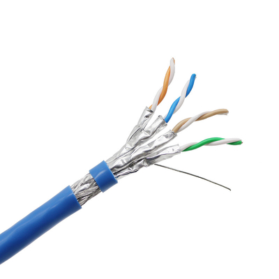 Comércio por grosso de cabo Ethernet Cat8 de alta velocidade 22awg 40gbps 2000mhz Rj45 SSTP Cat8 Fabrica de cabos