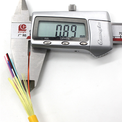 Cabo de fibra óptica de distribuição multimodo com amortecimento apertado para 2-24 núcleos