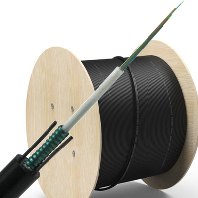 China OEM GYXTW Aramid Yarn 12 Core Fibra Óptica Unitube Tubos soltos de fibra mono-modo multimodo Anti-Rodent Cabos externos