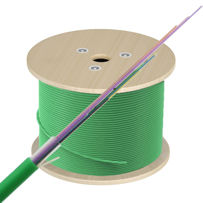 2-24 Core SM Air Blown Fiber Optical Cable HDPE Micro Duct ABF Cable GCYFY Tecnologia avançada para instalação de ductos