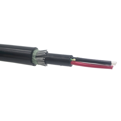 6 8 12 24 48 Cabo de alimentação de fibra óptica fotolétrica híbrida de núcleo de cobre para estação base RRU