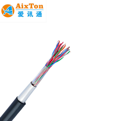 UTP externo FTP Cable telefónico Cat3 100 pares Cable de cobre Cat5e 25 30 20 10 pares