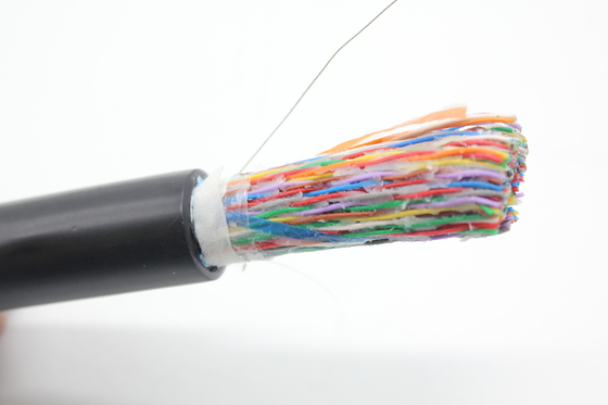 UTP FTP Cable Cat3 Cable telefónico de dois pares com 100 pares de cobre Cat5e STP 25 30 50 100 Cable de par