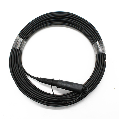 Duplex LC 8core Fullaxs Cordão de Fibra Armorado para Estação Base 7.0mm Diâmetro do cabo 1310/1550nm comprimento de onda