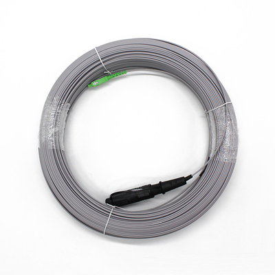 Cabos de queda de fibra óptica de módulo único FTTH à prova d'água para exteriores Cordão de parche 1 2 Core Corning Cabos de comunicação SC 10-200M