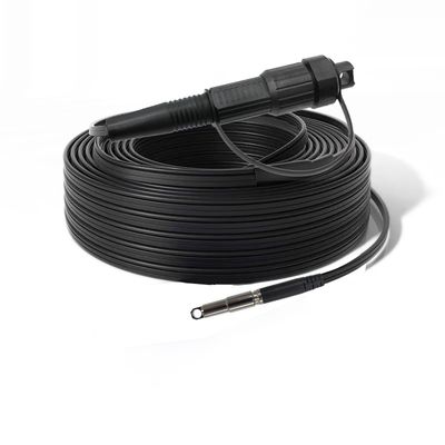 7.0 mm Negro OM4 Aqua LC-LC Duplex Patch Cord 2 km Cabo de Fibra Óptica Pré-Terminado Ideal para Ethernet 10G/40G ao ar livre