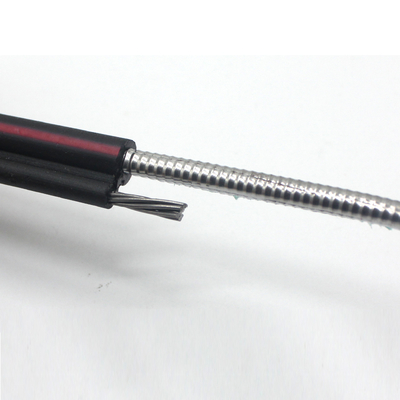 GYC8A/GYTC8Y Armadura aérea auto-suportada Mini Figure 8 Cabos de fibra óptica 8 Núcleo 12 24 48 Núcleo