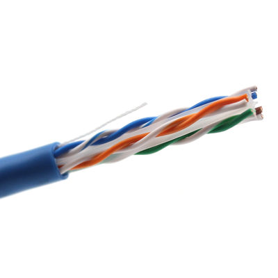 Manufacture UTP Cat6 Network Cable Indoor Use 23 Awg Copper 1000ft Lan Cat6 Utp Cable CPR Cca