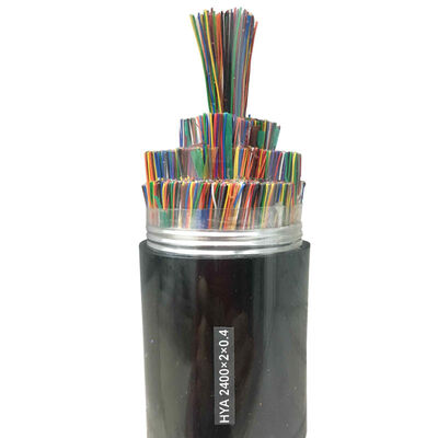 Copper Wire Telecommunication Wire Outdoor Telephone Cables 500 600 1200 pair