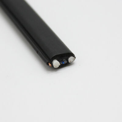 Waterproof Opti-tap Corning LC APC connector fiber optic patch cord with G657A1 G657A2 Single mode Flat drop cable