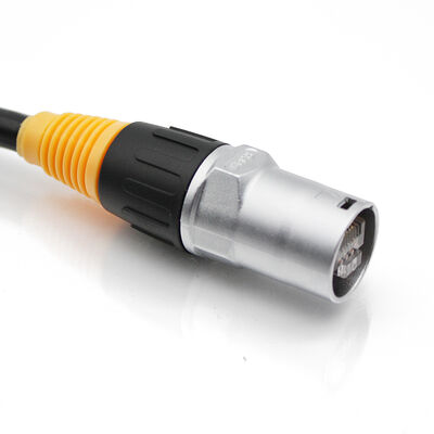 Alta qualidade 8P8C RJ45 Acoplador à prova d'água RJ45 Conector Ethernet Carcaça de plugue macho