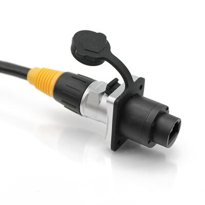Display LED RJ45 RGX de 8 núcleos para interiores com linha de transmissão de sinal