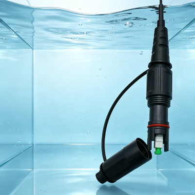 IP68 impermeável Corning fêmea mini SCAPC 1M 2M 3M 5M OptiTap conector de fibra externa cabo de remendo