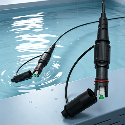 IP68 Waterproof 1 Core Armored Corning Fiber Optic Patch Cord Optical Fttx FTTH Compatible Corning Optitap Sc/APC Connector