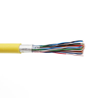 Cat3 CABELHO TELÉFONICO DO LAR 100pares 200pares 24awg casaco LSZH de cobre