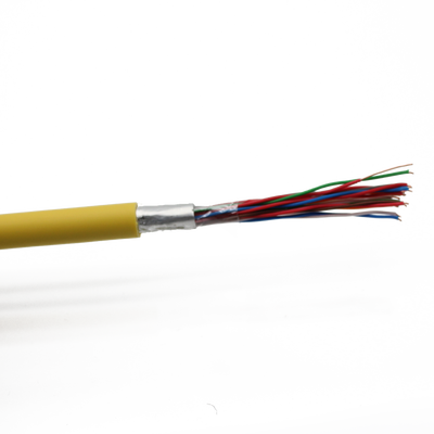 50 pares 100 pares Cabos de Comunicação Blindados Cat3 Cat5 Cabo Telefônico Seco Cat5 Externo