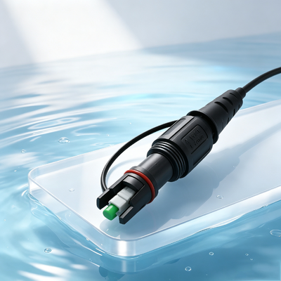 Cabo de Fibra Óptica Drop G657A2 G657b3 à Prova d'Água Corning Mini SC