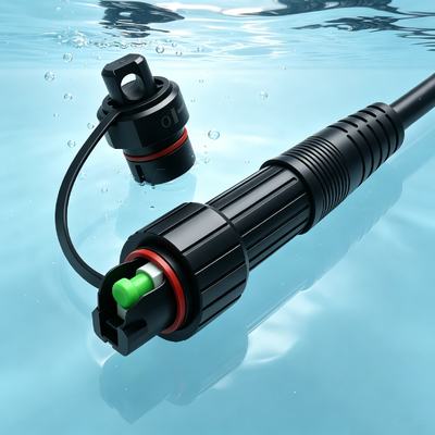 Cabo de Fibra Óptica Huawei CPRI com Conector MINI SC AARC à Prova d'Água IP67